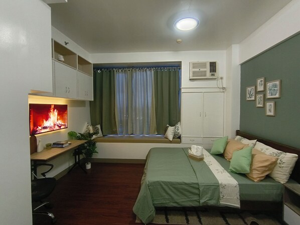 1 bedroom, WiFi, bed sheets - Spacious 1BR Haven- Entrata Alabang-Prime Location (Filinvest City Alabang)