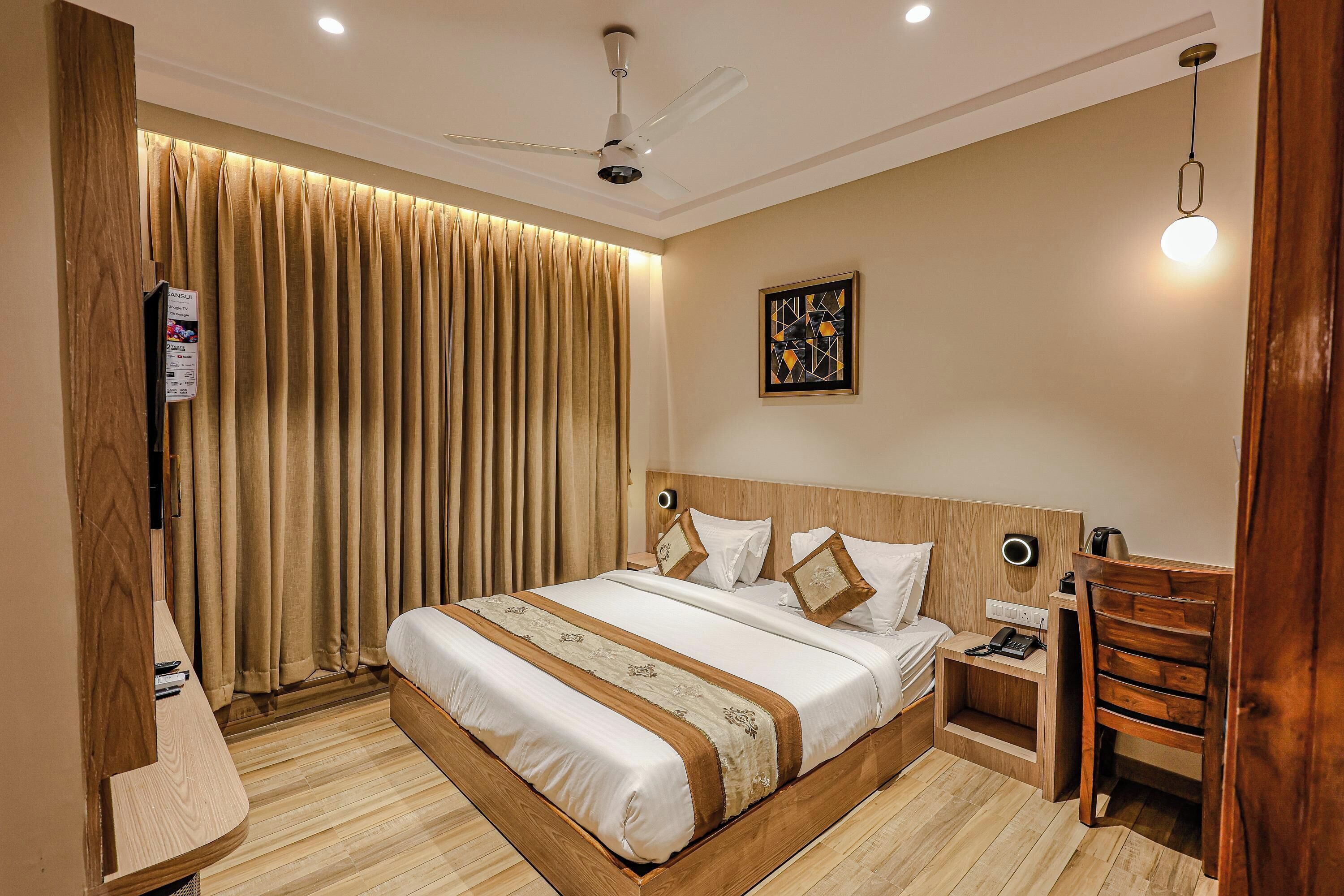 Deluxe kamer | Lakens van Egyptisch katoen, luxe beddengoed