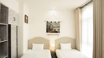 Wifi gratis y ropa de cama