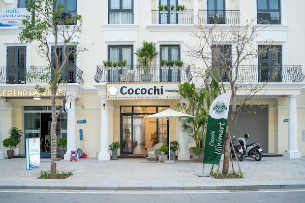 Mặt tiền nơi lưu trú