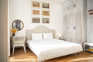 Deluxe Room | Free WiFi, bed sheets - Cocochi Homestay Do Son (Hai Phong)