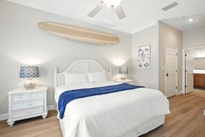 3 bedrooms, in-room safe, iron/ironing board, free WiFi