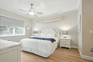 3 bedrooms, in-room safe, iron/ironing board, free WiFi