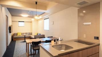 Perhehuoneisto | Ilmainen Wi-Fi, vuodevaatteet