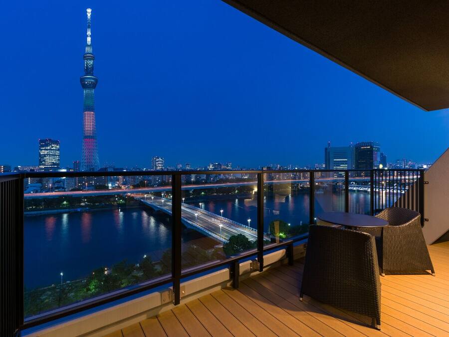 Executive kamer, niet-roken | Uitzicht vanaf balkon