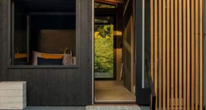 Modern Tiny Cabin on Town Square | Near White Pass