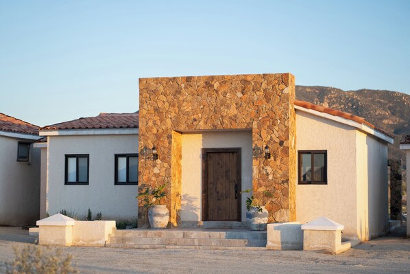 Front of property - Baja Toscana Rancho Olivares (Valle de Guadalupe)