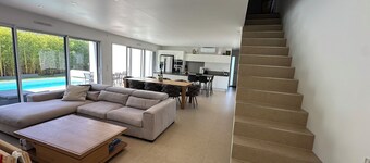 4-bedroom house with pool