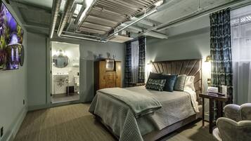 1 chambre, fer et planche Ă repasser, Wi-Fi gratuit, draps fournis