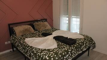 1 chambre, Wi-Fi gratuit, draps fournis