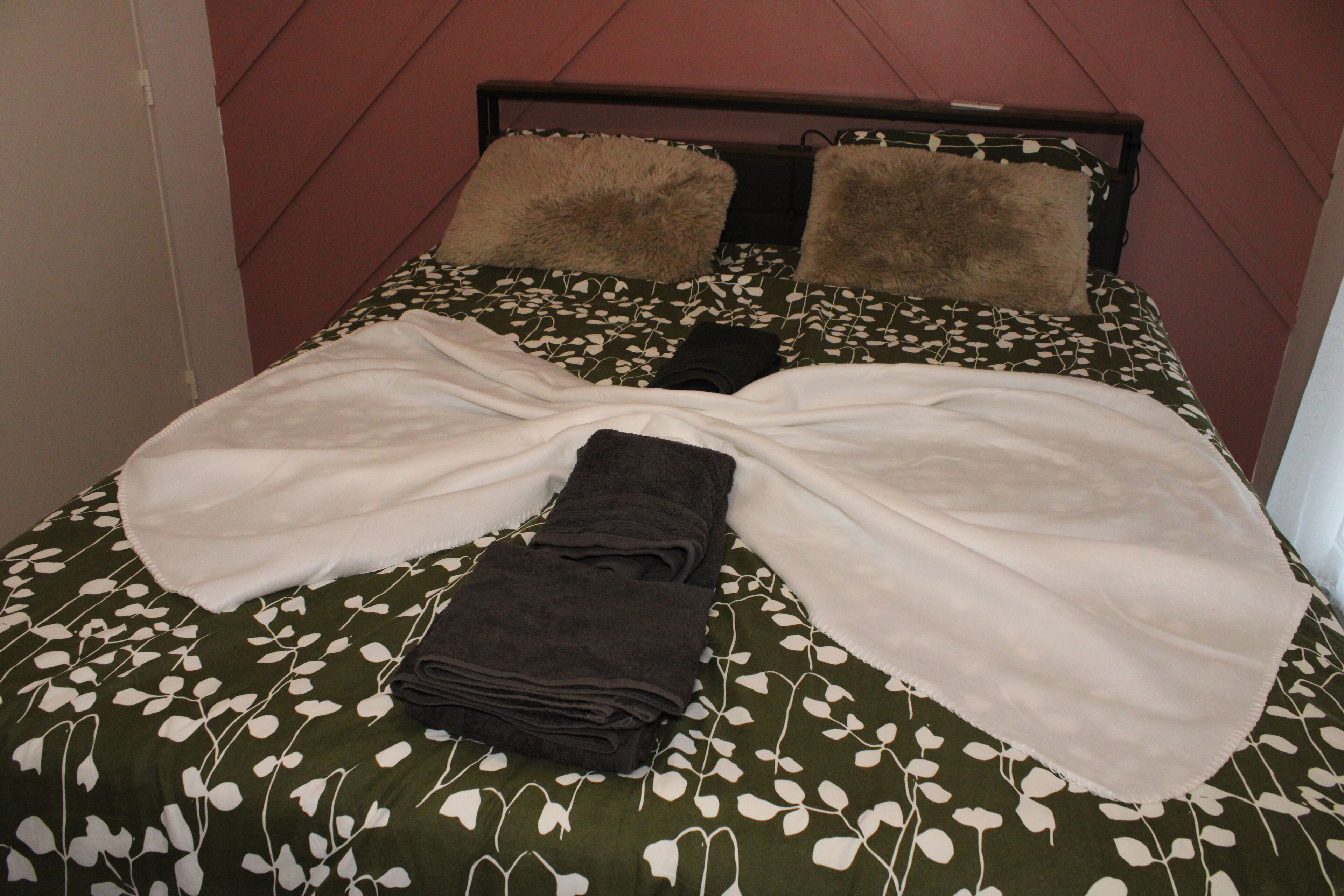 1 chambre, Wi-Fi gratuit, draps fournis