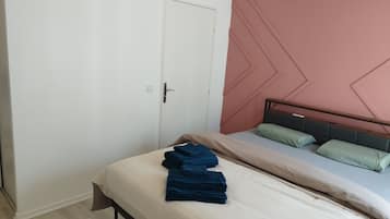 1 chambre, Wi-Fi gratuit, draps fournis