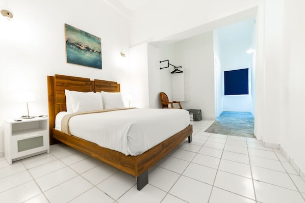 1 habitación, wifi y ropa de cama