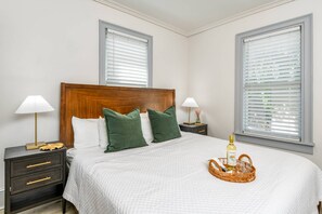 Desk, iron/ironing board, free WiFi, bed sheets