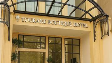 Façade de l’hébergement