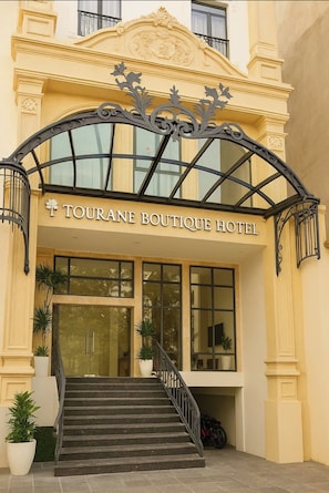 Façade de l’hébergement