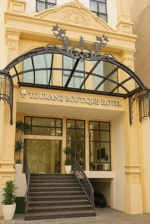 Façade de l’hébergement