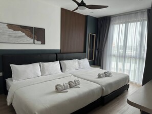 3 makuuhuonetta, silitysrauta/-lauta, internet, pääsy pyörätuolilla