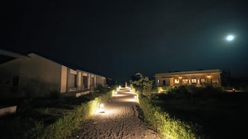 Front of property – evening/night