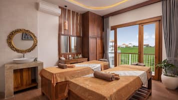 2 treatment rooms, massages