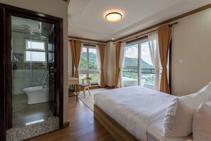 Premium Suite | Iron/ironing board, bed sheets - Hotel Mystic Mountain, Pokhara (Pokhara)