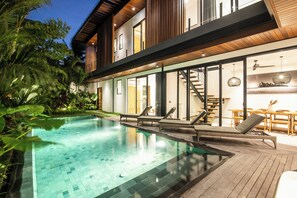 Exterior - Stylish 5BR Beach Villa, 200m in Boho Canggu (Munggu)