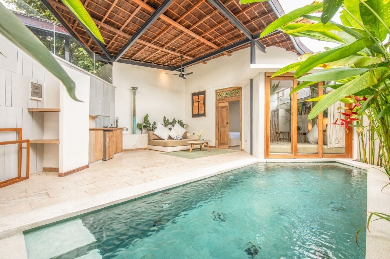 Façade de l’hébergement