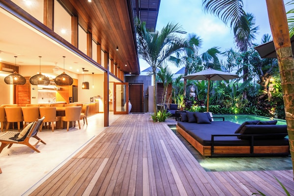 Villa (6 Bedrooms) | Exterior - Luxury 6BR Villa, 400m to Canggu's Finns Beach (Canggu)