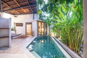 Villa (1 Bedroom) | Exterior - Chic 1-br Villa With Pool, 4 Mins to Echo Beach (Canggu)
