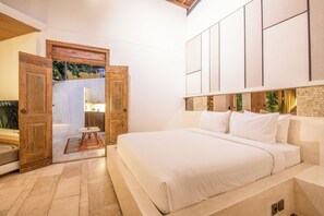 Exterior - Contemporary 1-br Art Deco Villa, 800m to Beach (Canggu)