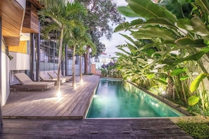 Apartment (1 Bedroom) | Exterior - Modern 1-br Loft With Art Deco Vibe Shared Pool (Canggu)
