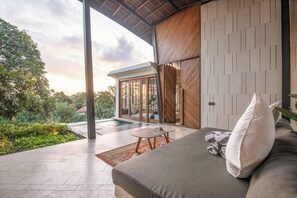 Apartment (2 Bedrooms) | Exterior - Stunning 2-br Penthouse With View, 800m to Beach (Canggu)