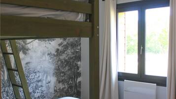 3 chambres, accĂšs Internet, draps fournis