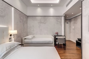 In-room safe, desk, blackout curtains, soundproofing