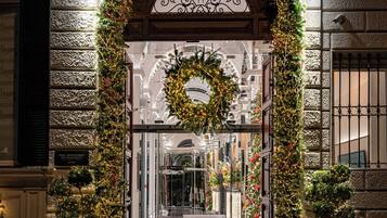 Fassade der Unterkunft