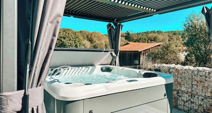 Waldklang-Suite, inkl. Whirlpool und Wellnessbereich, Sauna