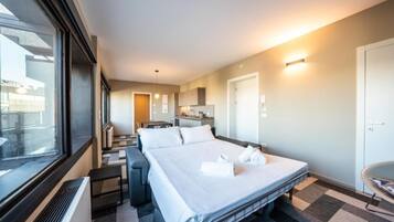 1 Schlafzimmer, Bügeleisen/Bügelbrett, Bettwäsche