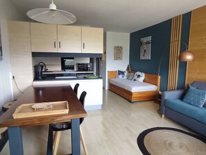 Interior - Beautiful T2 apartment with view and balcony in Barcelonnette (Barcelonnette)