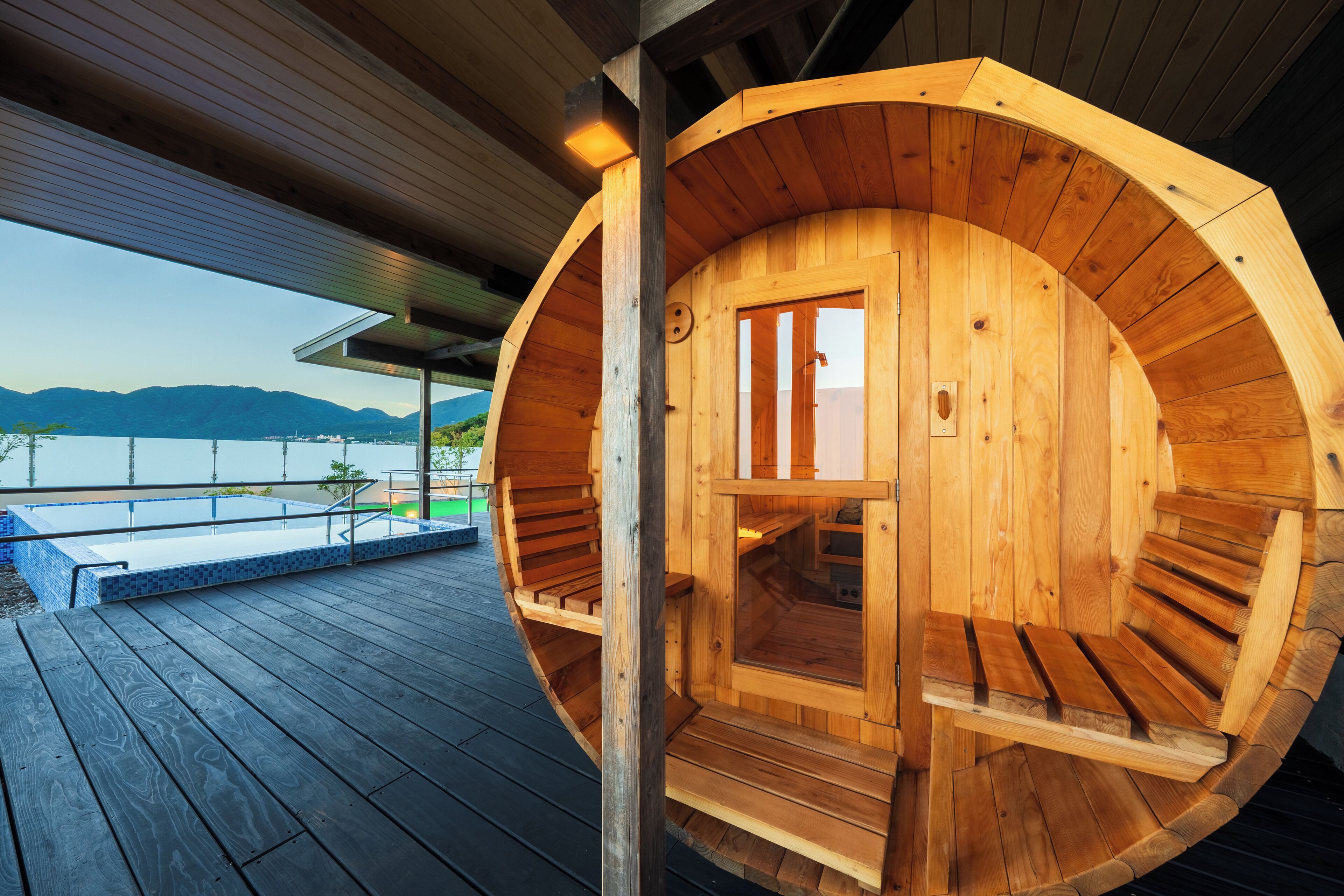 ดีลักซ์วิลล่า, ปลอดบุหรี่ (Suite,Western,Hot Spring,Mild Sauna) | Wi-Fi ฟรี