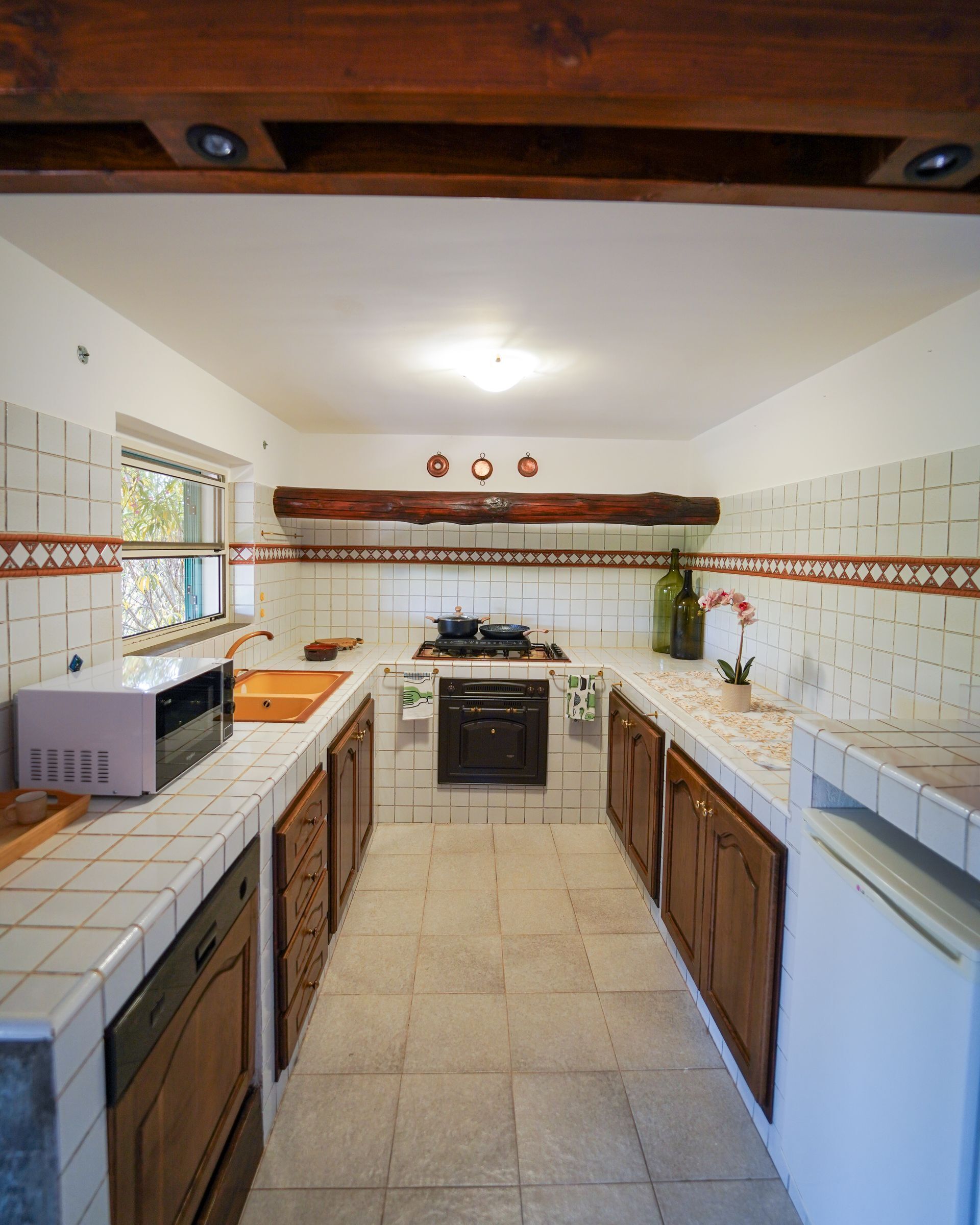 Vierbettzimmer, Gartenblick | Eigene Küche