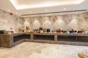 Daily buffet breakfast (INR 250 per person)