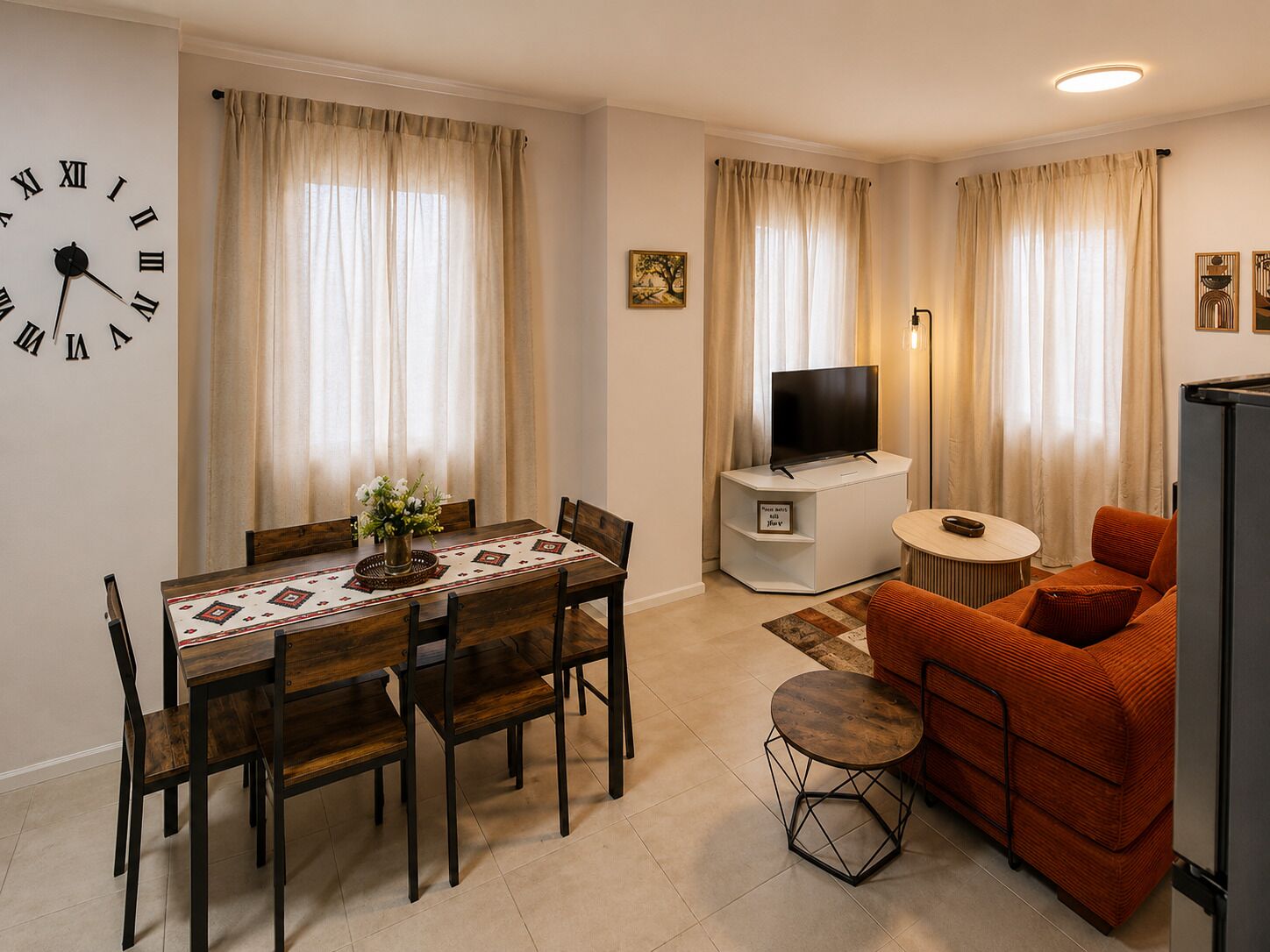 Business Apartment, Garden View | Premium bedding, memory foam beds, individually decorated