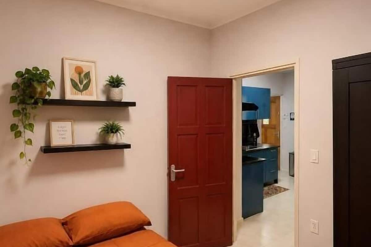 Business Apartment, Garden View | Premium bedding, memory foam beds, individually decorated