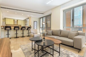 55-inch Smart TV with cable channels, streaming services