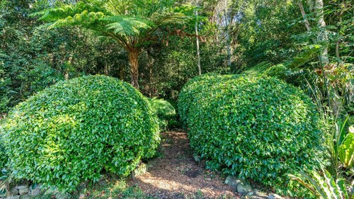 Serene luxury home with tranquil views on mountain tops