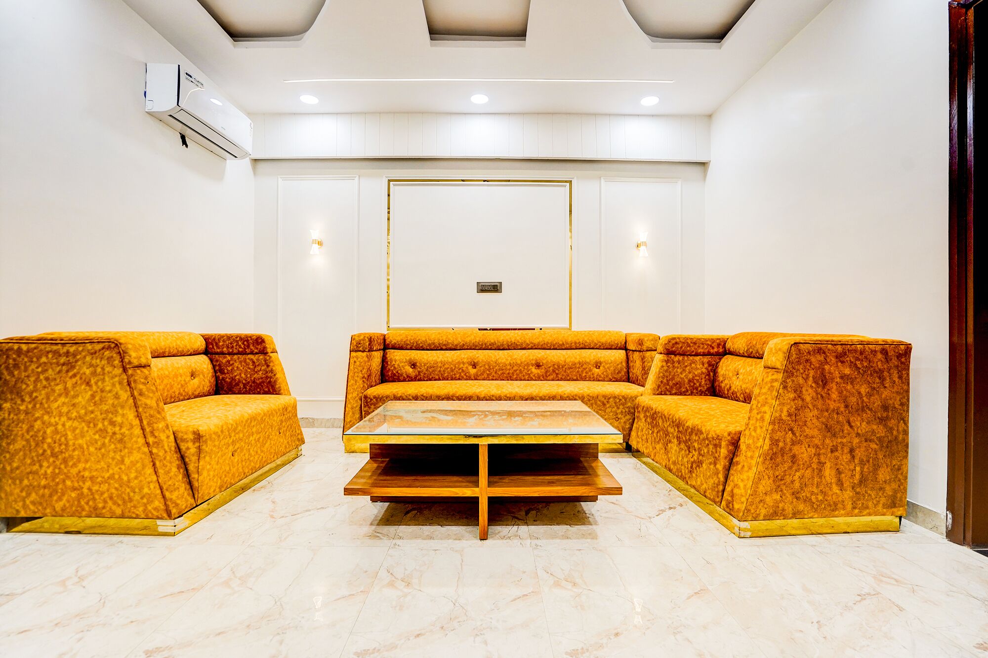 Sala de estar en el lobby