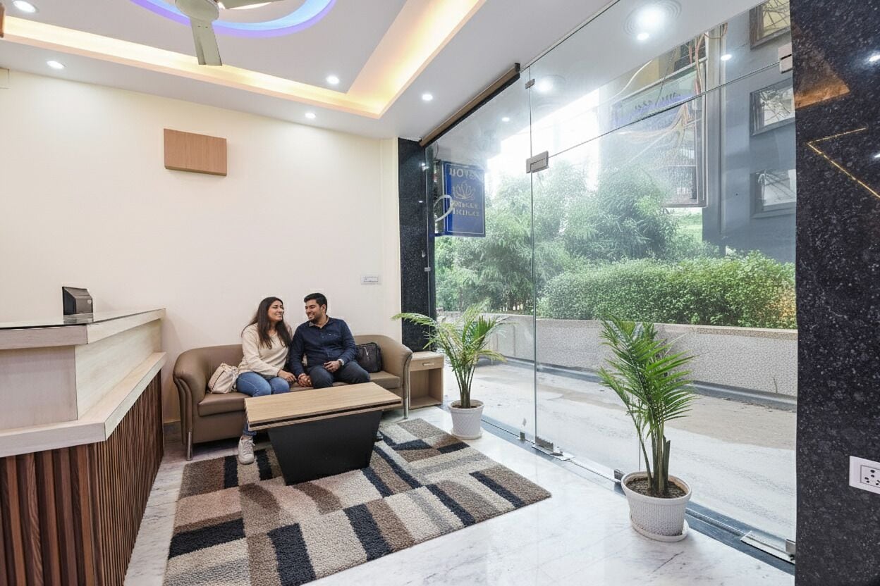 منطقة الجلوس في الردهة