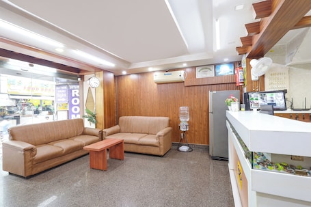 Sala de estar en el lobby