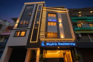 Entrée de l’hébergement