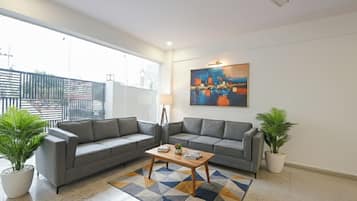 Sala de estar en el lobby